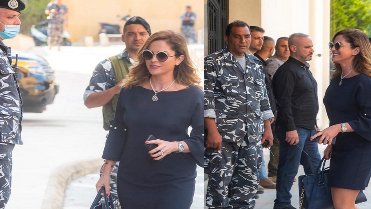 وزيرة الإعلام اللبنانية تخطف الأنظار