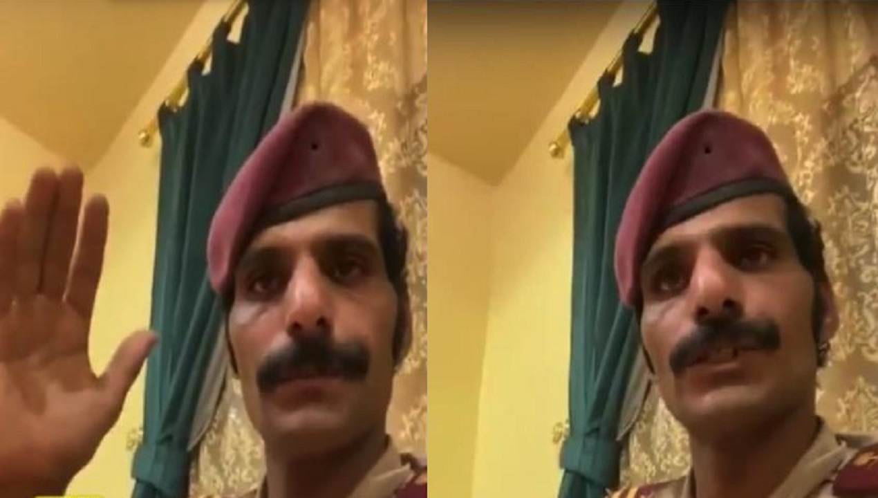 بالفيديو..أمير الجوف يتفاعل مع حارس الأمن الباكي