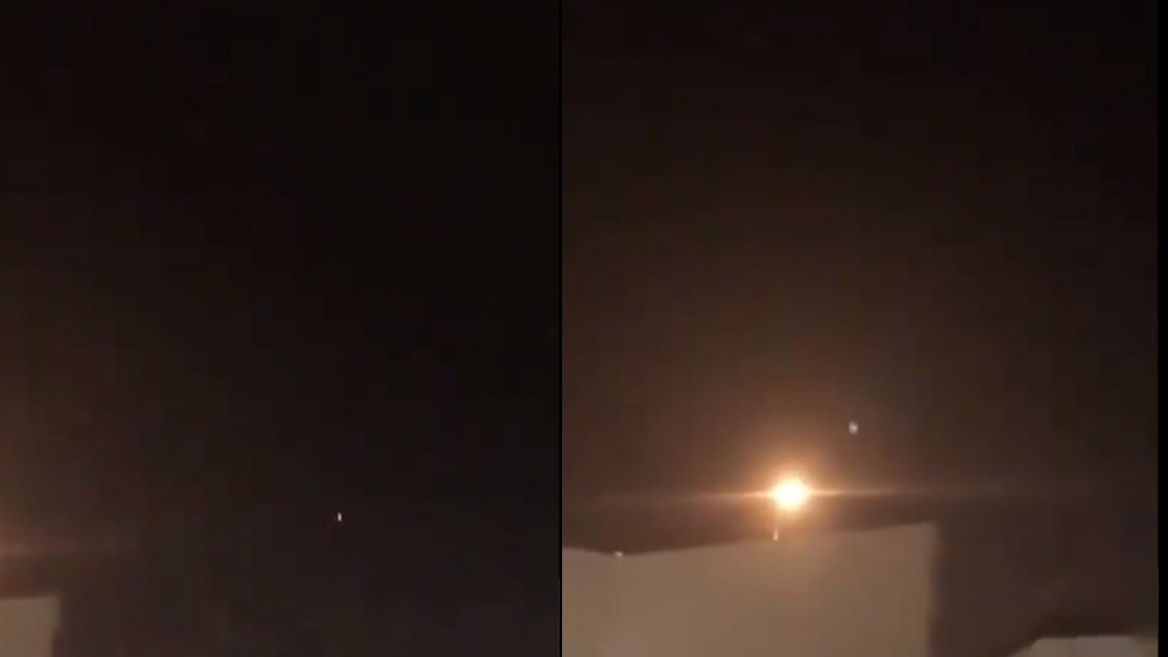 بالفيديو.. إطلاق نار وتحليق مستمر لطائرات حربية في سماء قطر