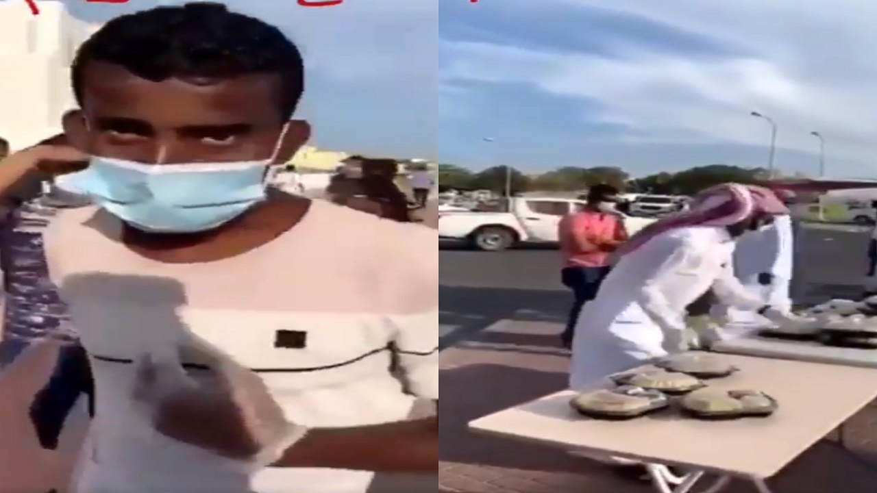 بالفيديو..قطري يرفض إعطاء عامل غير مسلم وجبة إفطار