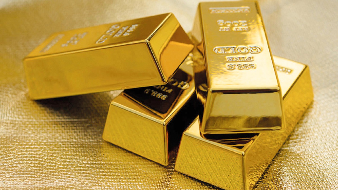 سعر الذهب في التعاملات الفورية ينخفض بنسبة 1.02%