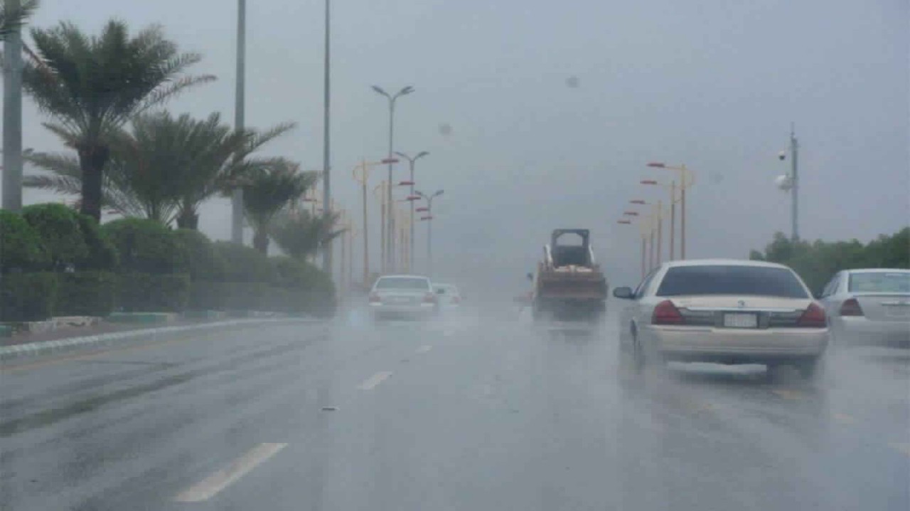 استمرار هطول الأمطار الرعدية ونشاط الرياح على بعض المناطق