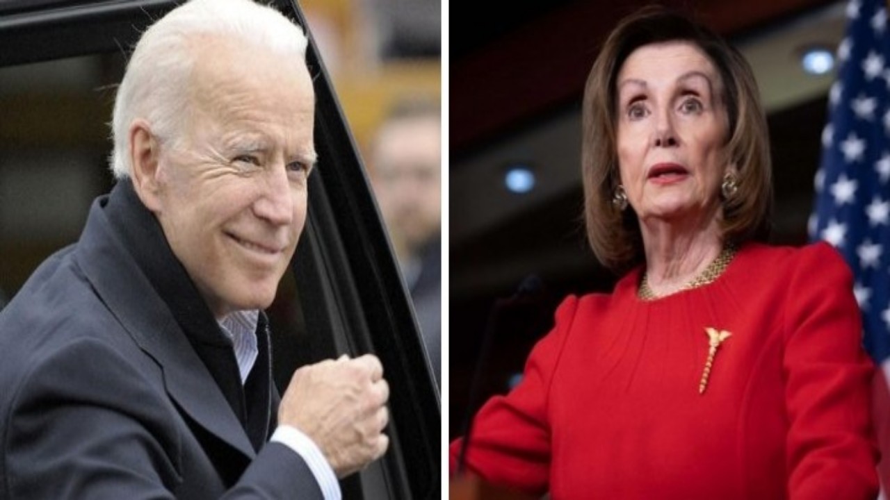 نانسي بيلوسي تتجاهل اتهام بايدن بالاعتداء الجنسي