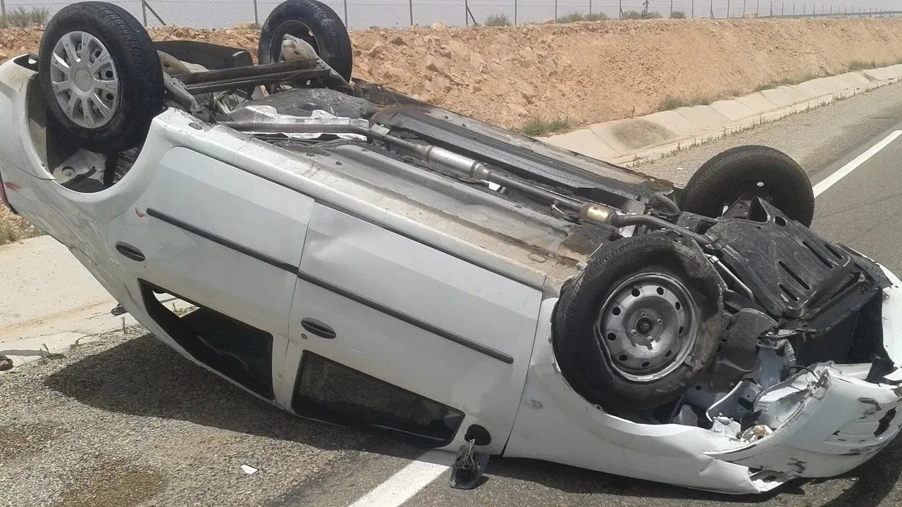 إصابة شخص في حادث مروري على طريق «الجموم &#8211; هدى الشام»