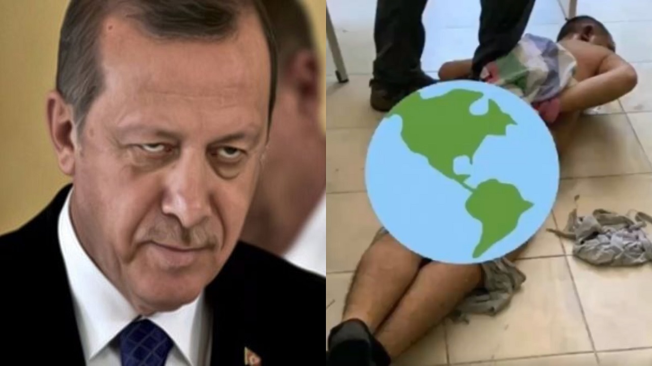 بالفيديو..شرطة أردوغان تتفنن في تعذيب &#8221; كردي &#8221; وتجرده من ملابسه