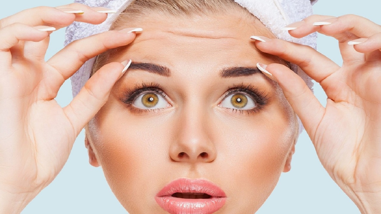 تمارين تساعد في علاج تجاعيد الوجه