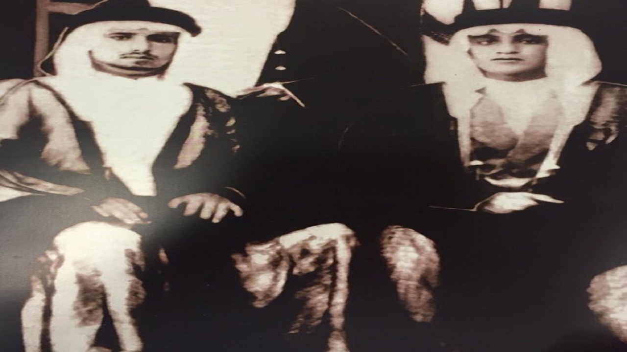صورة نادرة للملك فهد ومعه خاله الأمير خالد الأحمد السديري