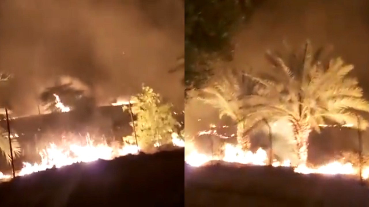 &#8221; حرائق إيران مستمرة &#8221; حريق ضخم في مصنع تابع للحرس الثوري