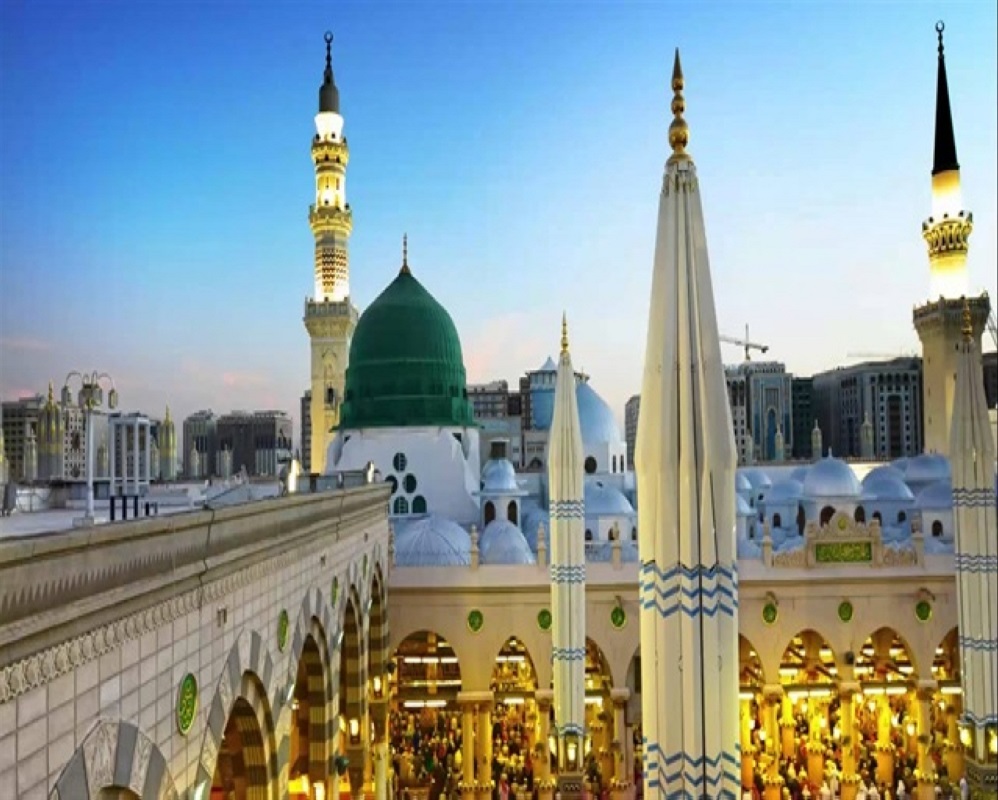 القبة الخضراء بالمسجد النبوي الشريف تحفة معمارية لمعلم تاريخي