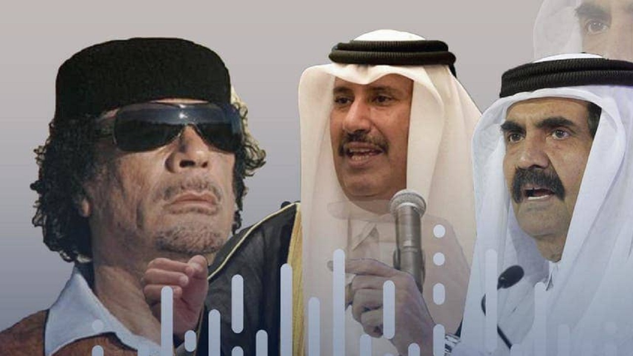 تسريب صوتي يفضح استغلال الحمدين والقذافي للقبلية لإسقاط الحكم في دول الخليج