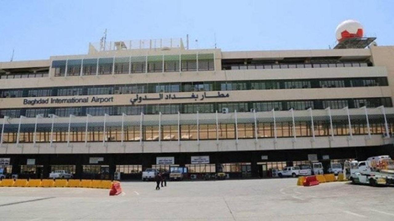 سقوط 3 صواريخ على مطار بغداد الدولي