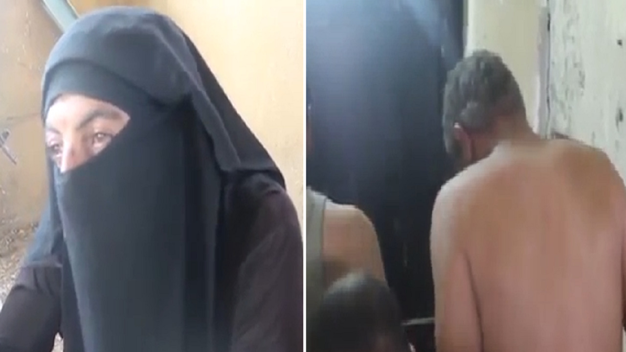 بالفيديو .. الإطاحة بعناصر داعشية ترتدي ملابس نسائية في العراق