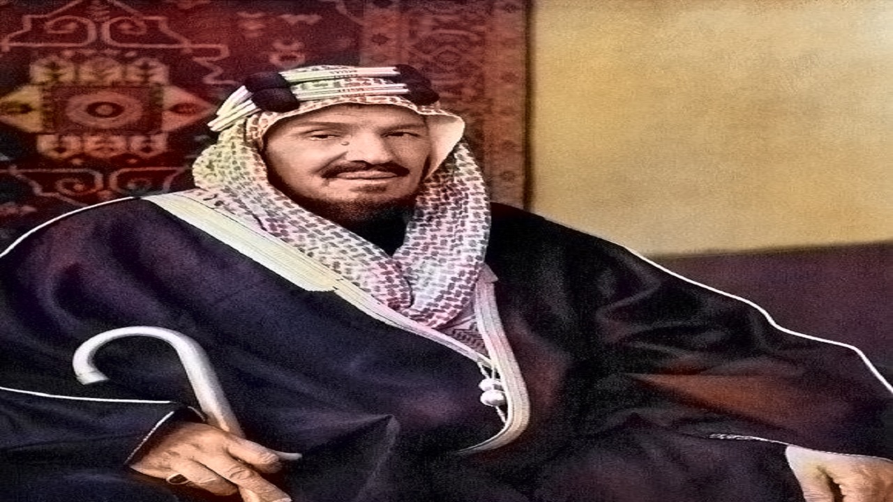 شاهد.. أول صورة التقطها الملك عبدالعزيز في عمر الـ 34 عامًا
