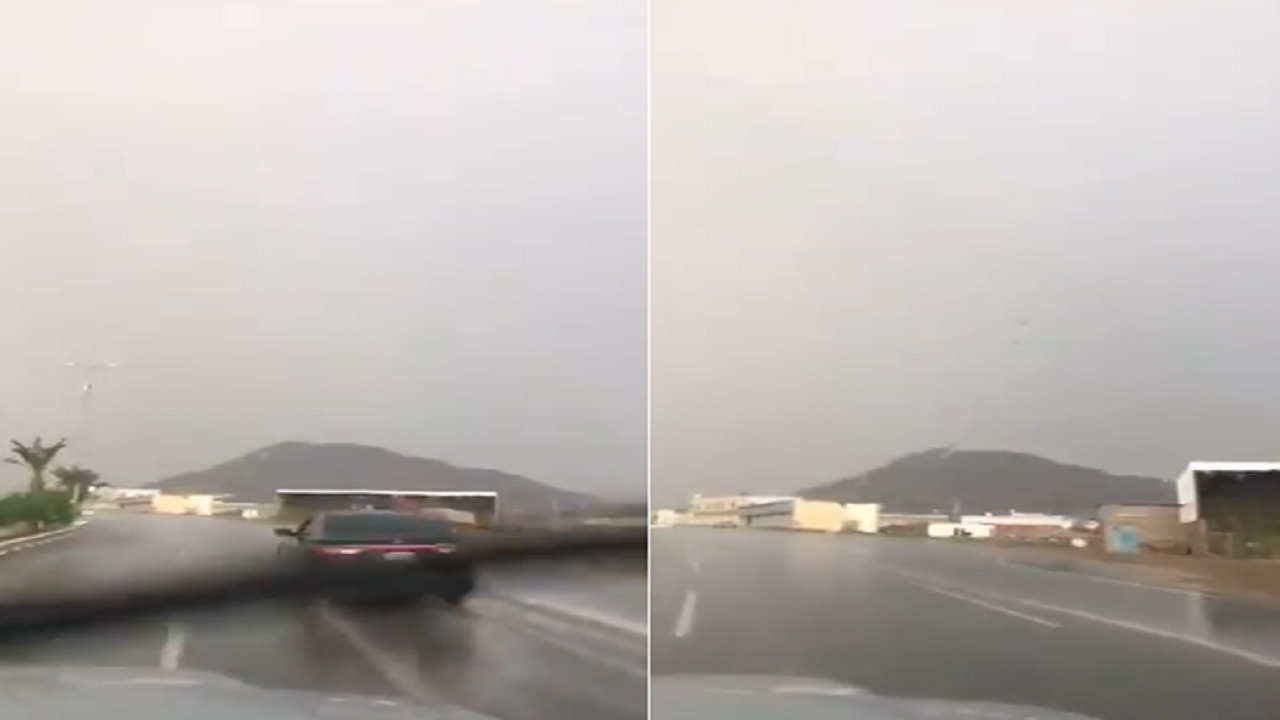 بالفيديو .. أمطار على مكة والأرصاد تنبه باستمرارها في عدة محافظات