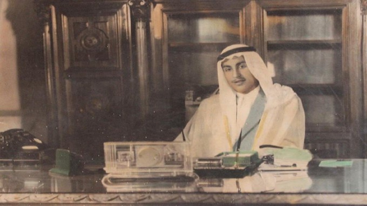 صورة قديمة للأمير الراحل خالد بن سعود بن عبدالعزيز