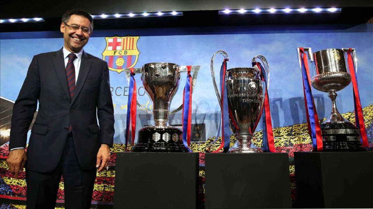 رئيس برشلونة المستقيل يُفجر مفاجأة بشأن الدوري الأوروبي الممتاز.. و&#8221;يويفا&#8221; غاضب