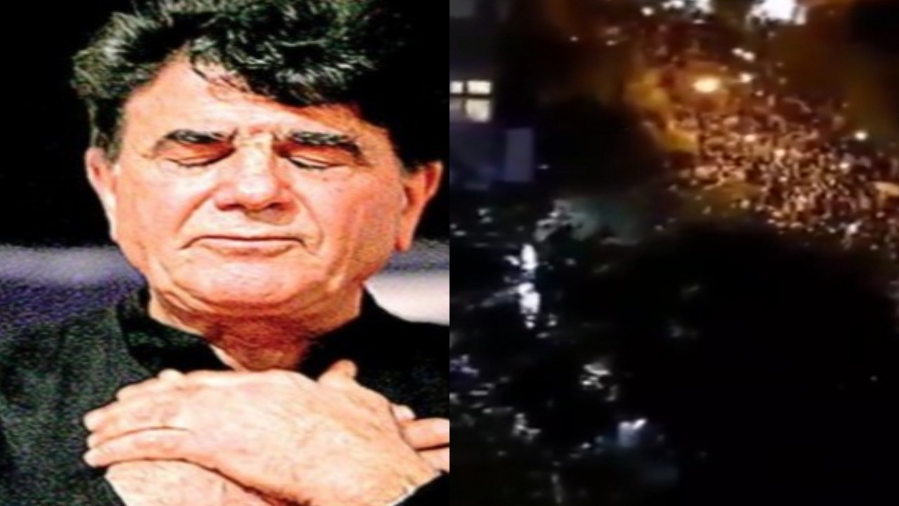 بالفيديو.. مظاهرات حاشدة في طهران بعد وفاة مطرب شهير معارض