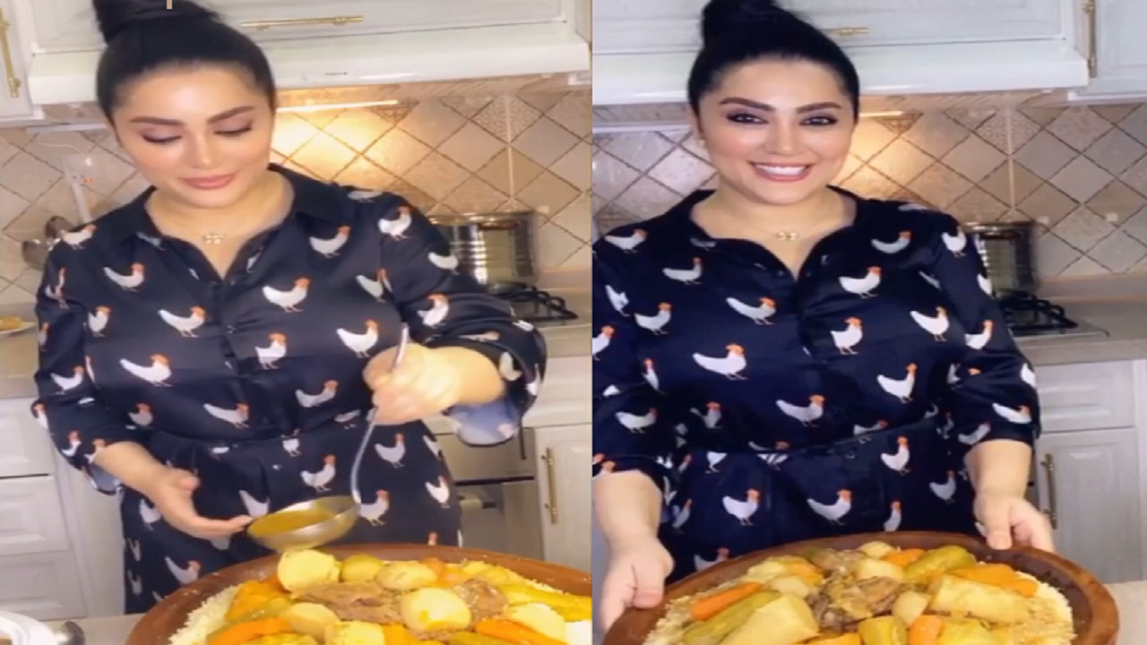 بالفيديو.. الفنانة أمينة العلي تستعرض مهاراتها في المطبخ