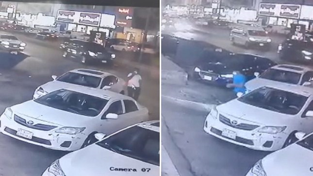 بالفيديو.. لص يسرق سيارة «لكزس» من أمام محل بجدة في لمح البصر