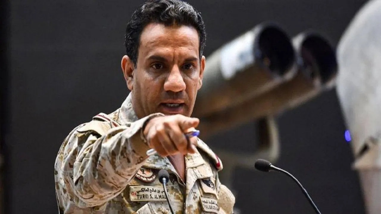 التحالف: اعتراض وتدمير طائرة بدون طيار أطلقتها مليشيات الحوثي باتجاه المملكة