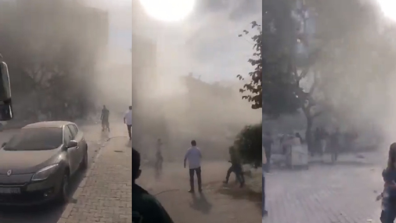 بالفيديو.. لحظة انهيار المنازل في تركيا جراء زلزال مُدمر