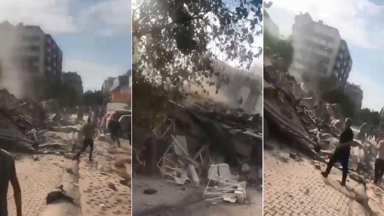 بالفيديو.. زلزال جديد يضرب أزمير التركية