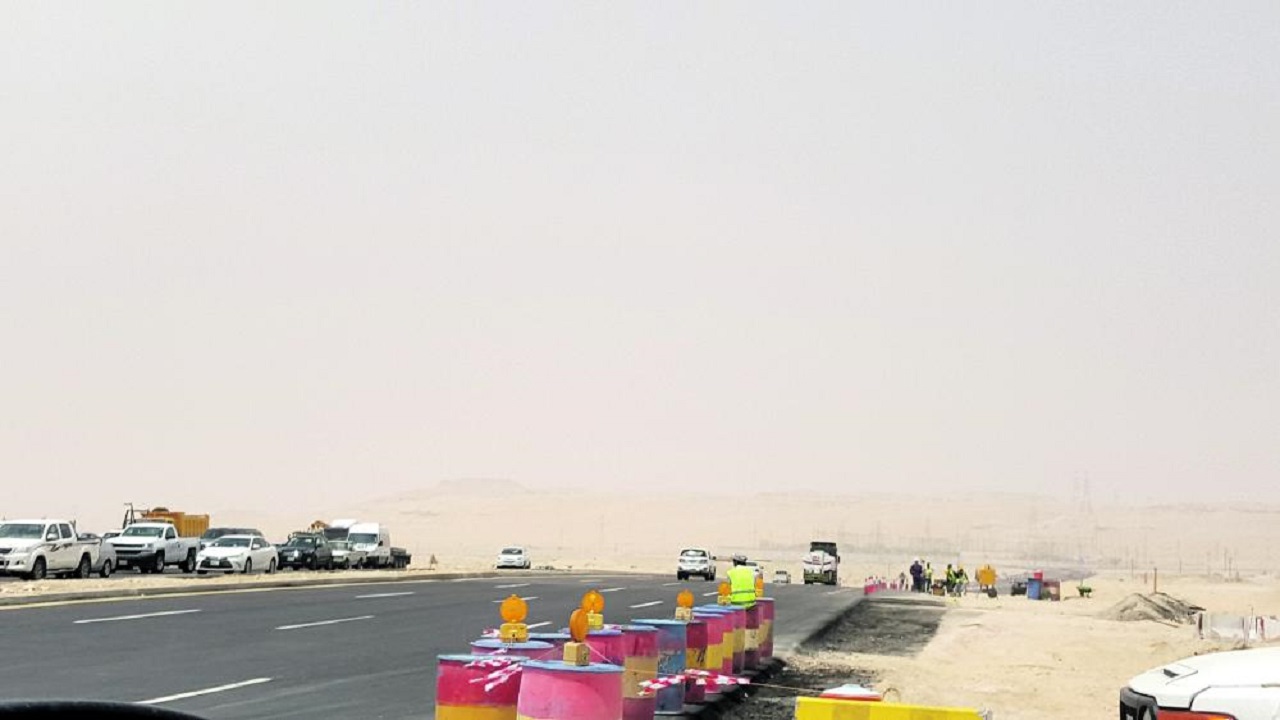 اقتراب موعد افتتاح جسر السكة الحديد بطريق الرياض- الأحساء