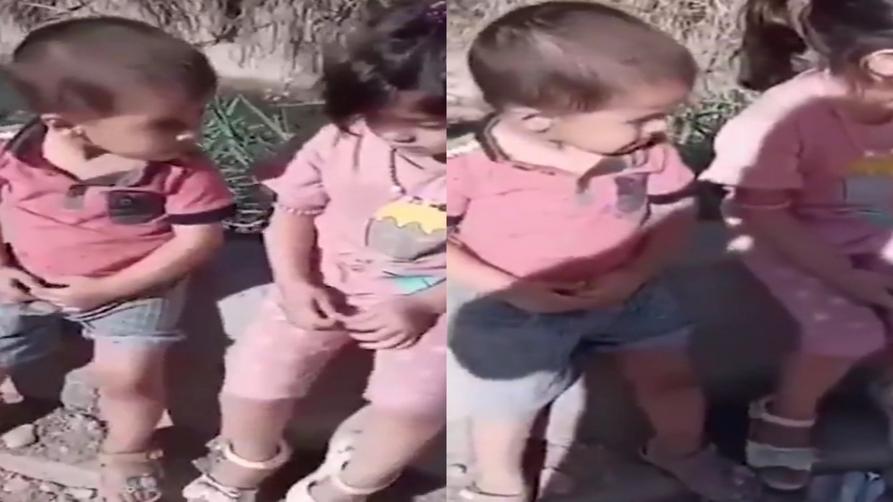 بالفيديو.. أم عراقية أخرى تلقي طفليها في الشارع
