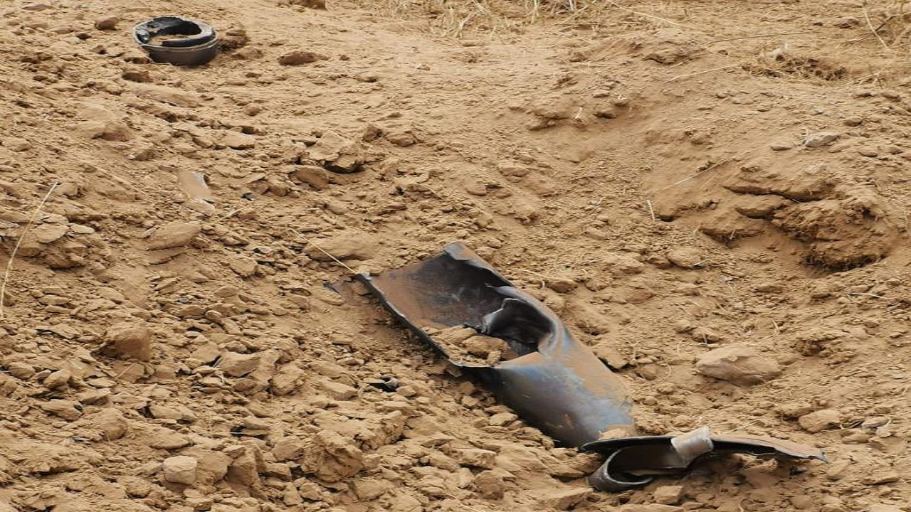 سقوط مقذوف عسكري حوثي على العارضة دون إصابات