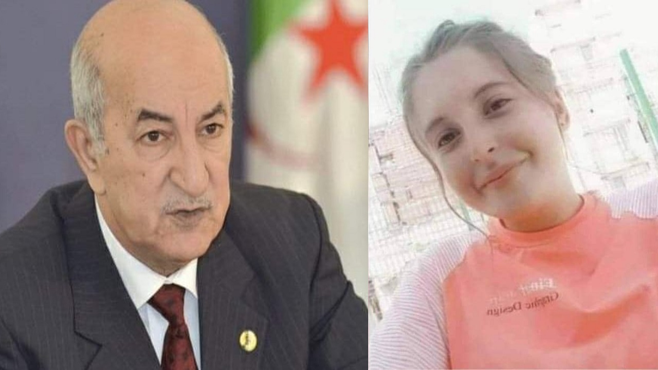 رئيس الجزائر يواسي أسرة فتاة اغتُصبت وحُرقت جثتها