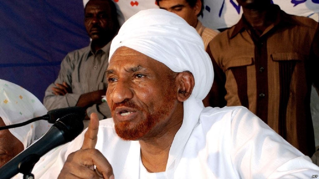 &#8221; كورونا &#8221; ينهي حياة رئيس حزب الأمة السوداني الصادق المهدي