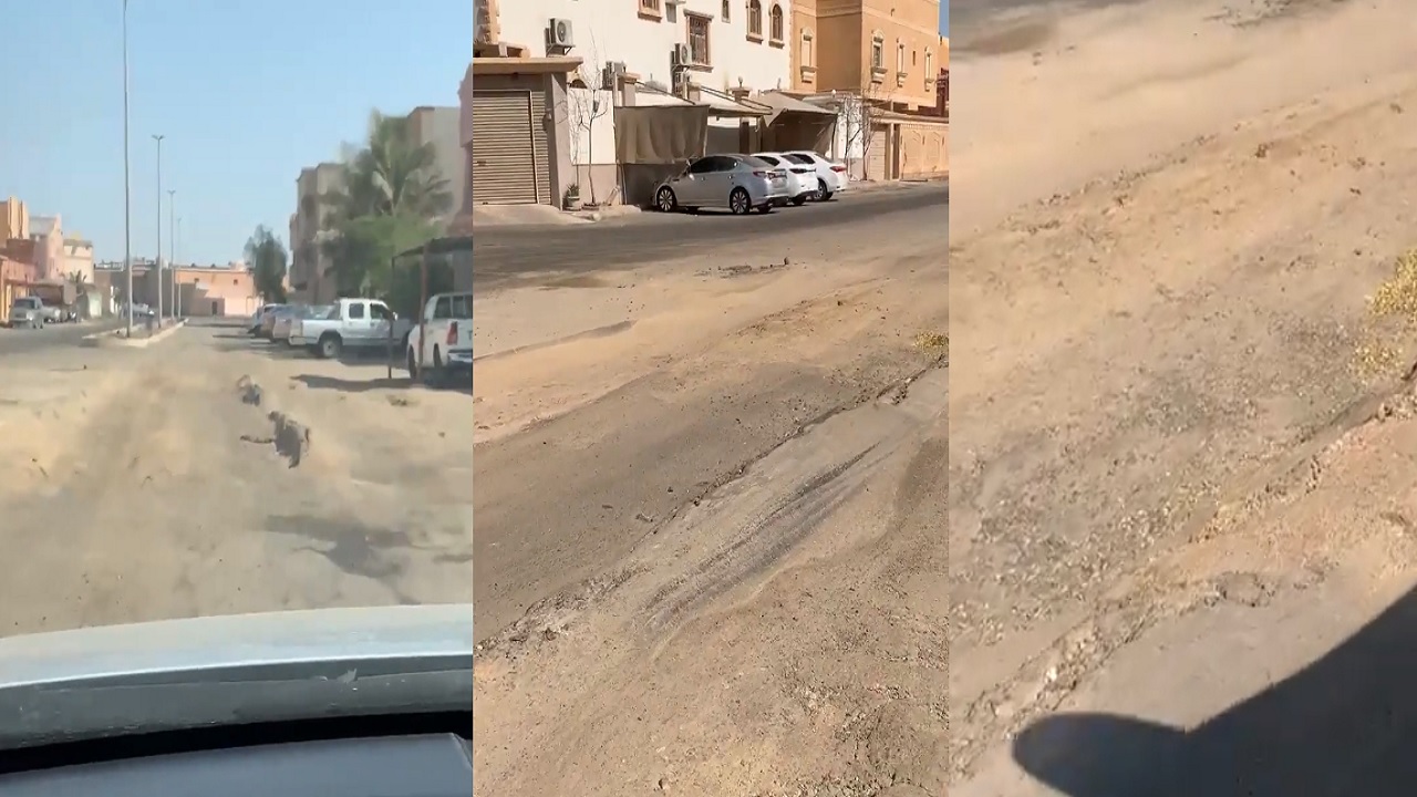 بالفيديو.. شوارع حي طيبة بجدة تعاني من الإهمال والتكسير