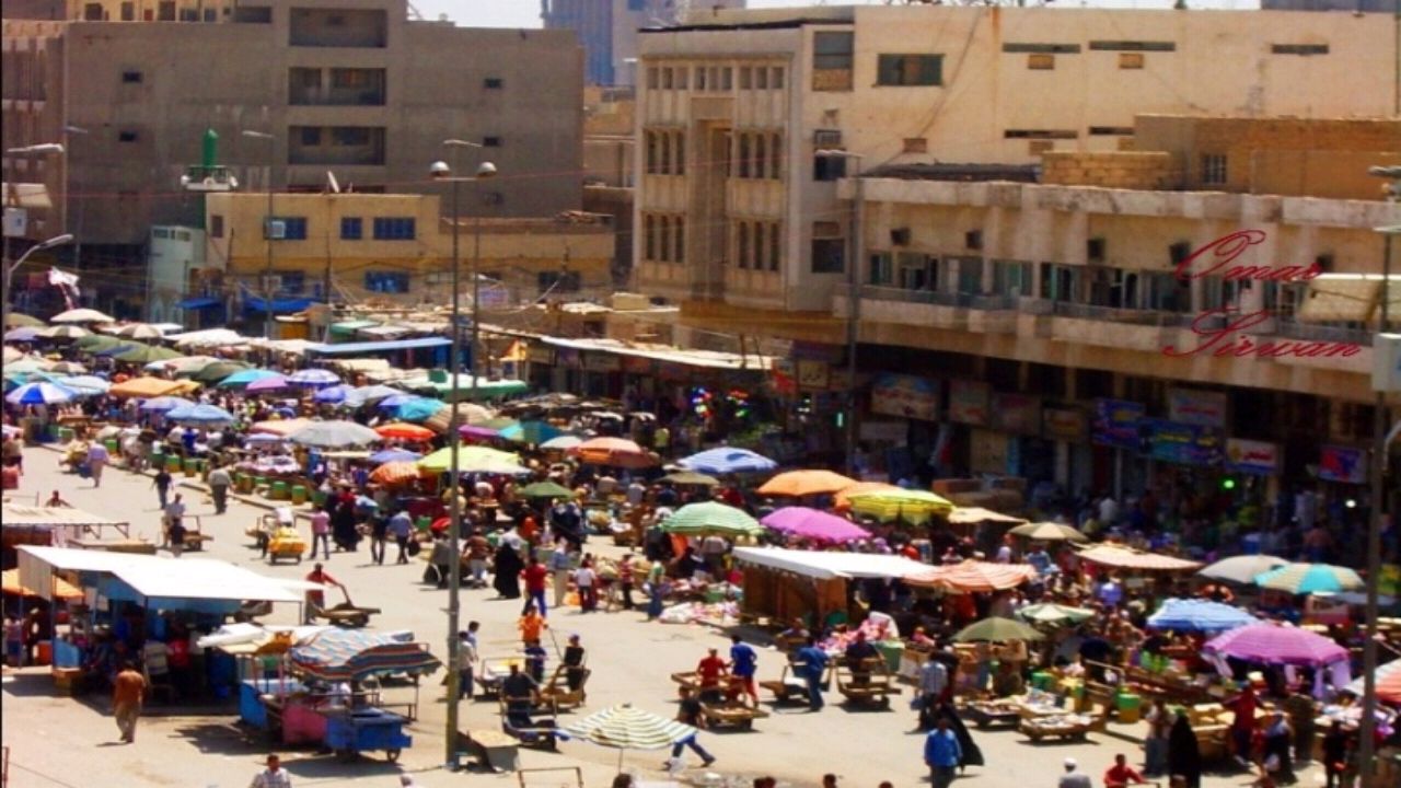 فيديو تاريخي يحكي عراقة سوق بغداد قبل قرن من الزمان