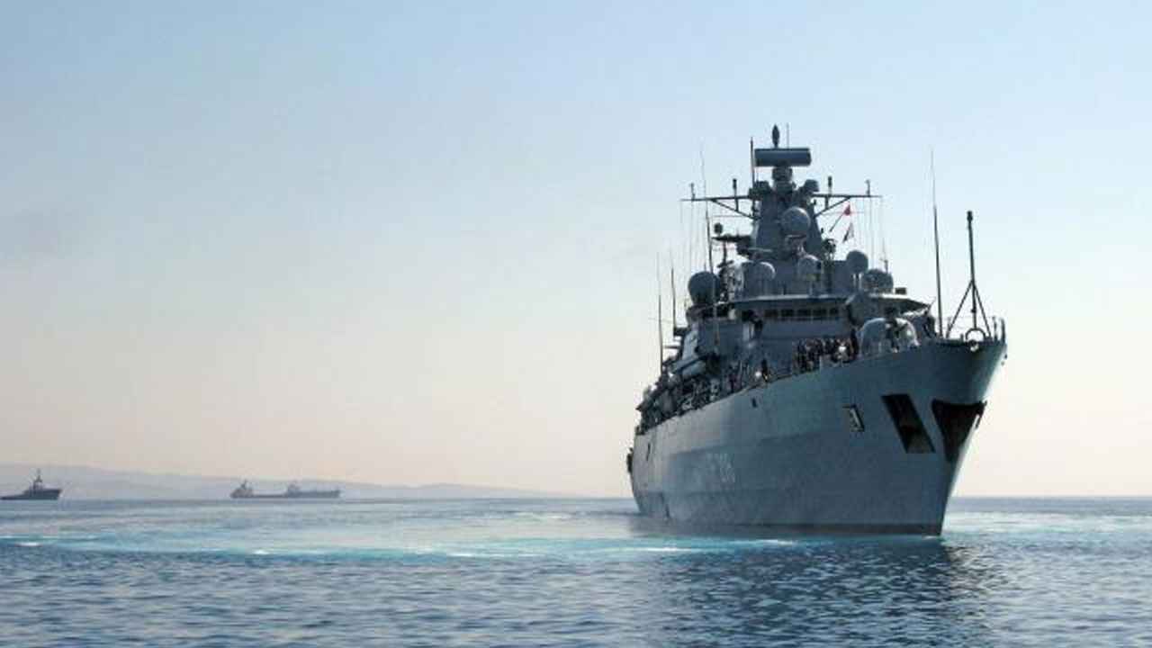 البحرية الألمانية تعترض سفينة تركية محملة بسلاح مهرب لليبيا