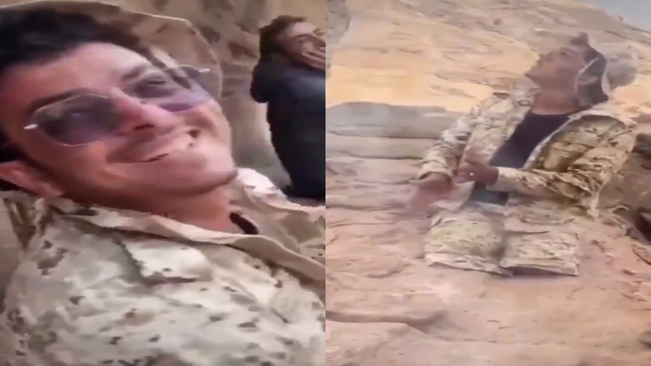 بالفيديو..بطل بالحد الجنوبي مبتور الساقين يشارك في الدفاع عن الوطن