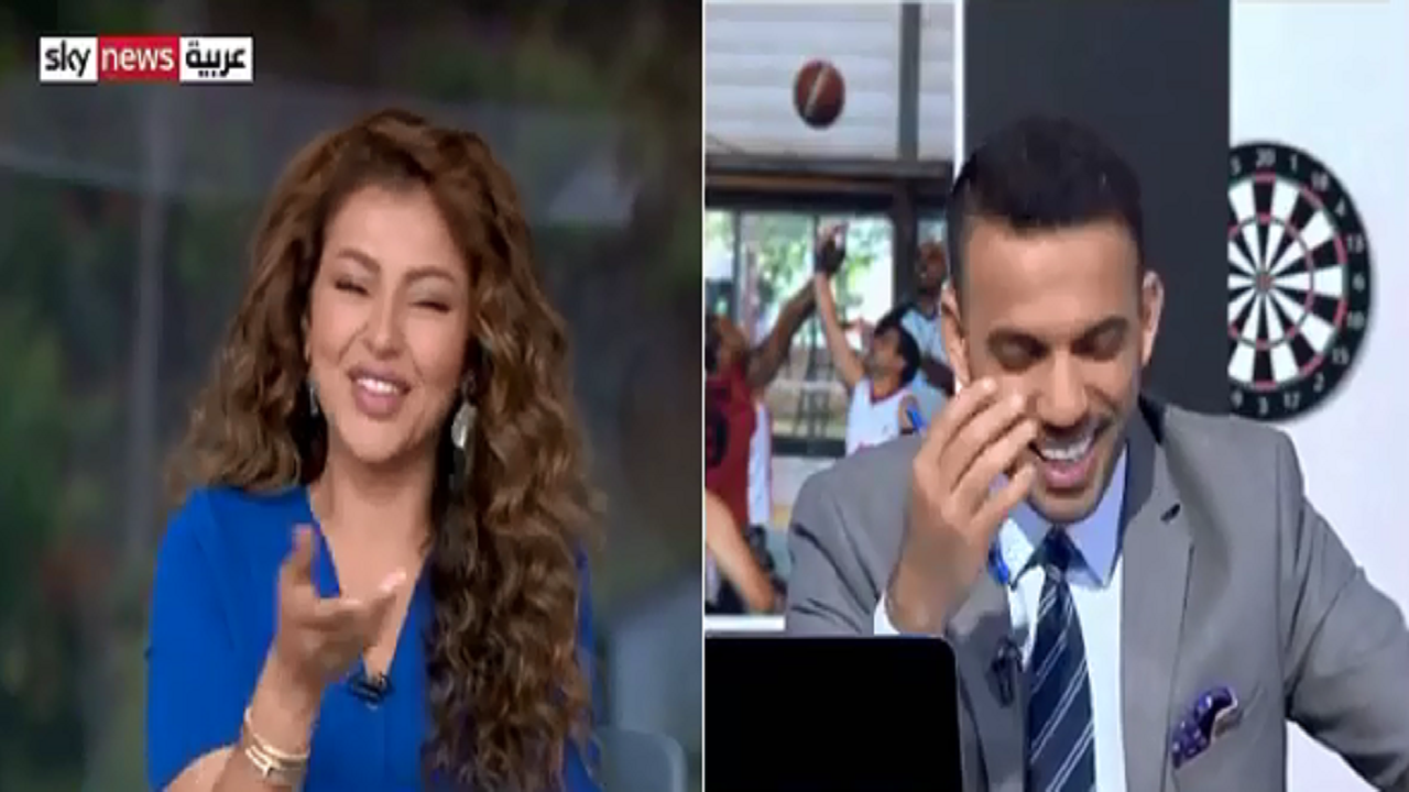بالفيديو.. مها عبدالله وموسى البلوشي في ضحك هيستيري على الهواء مباشرةً