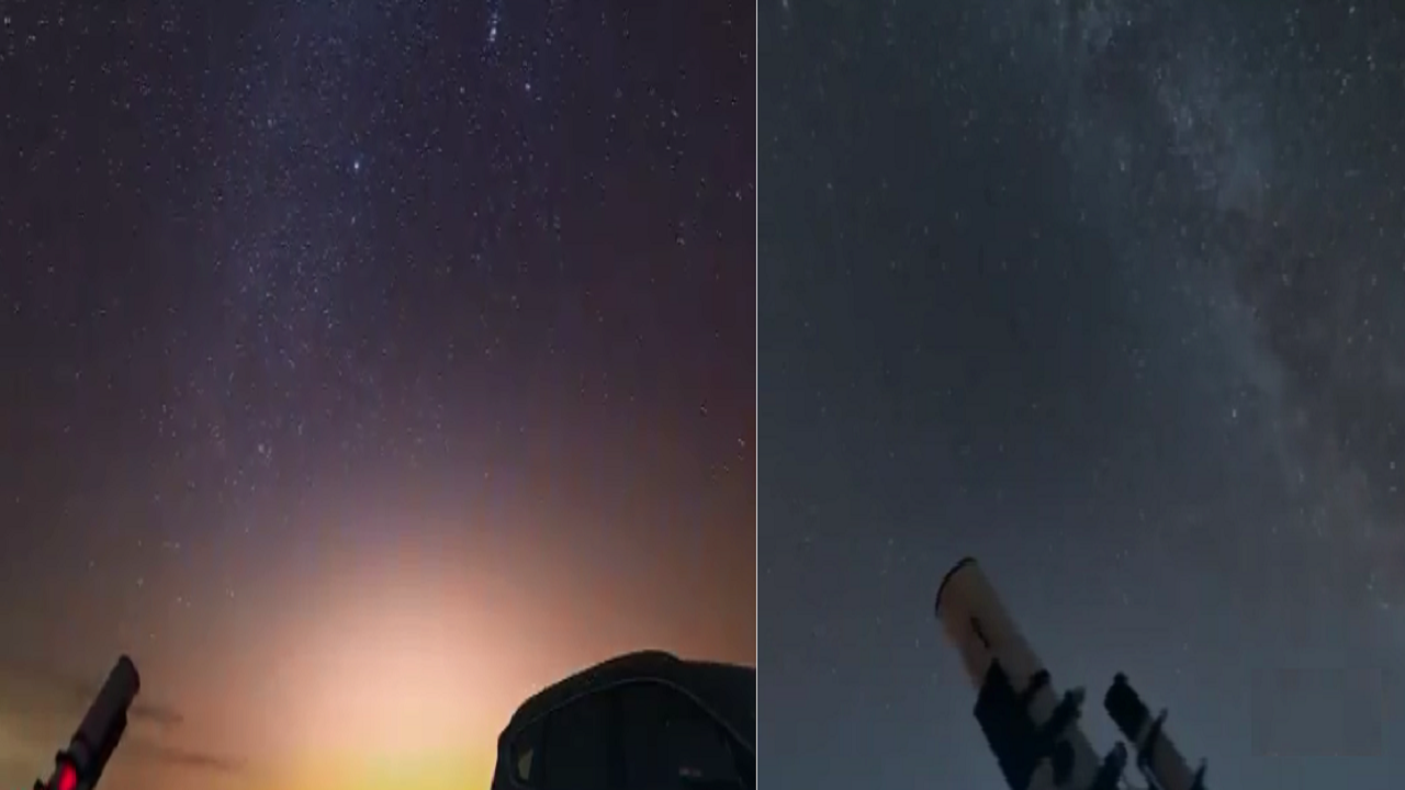 بالفيديو.. مواطن يبدع في تصوير الفضاء والأجرام السماوية