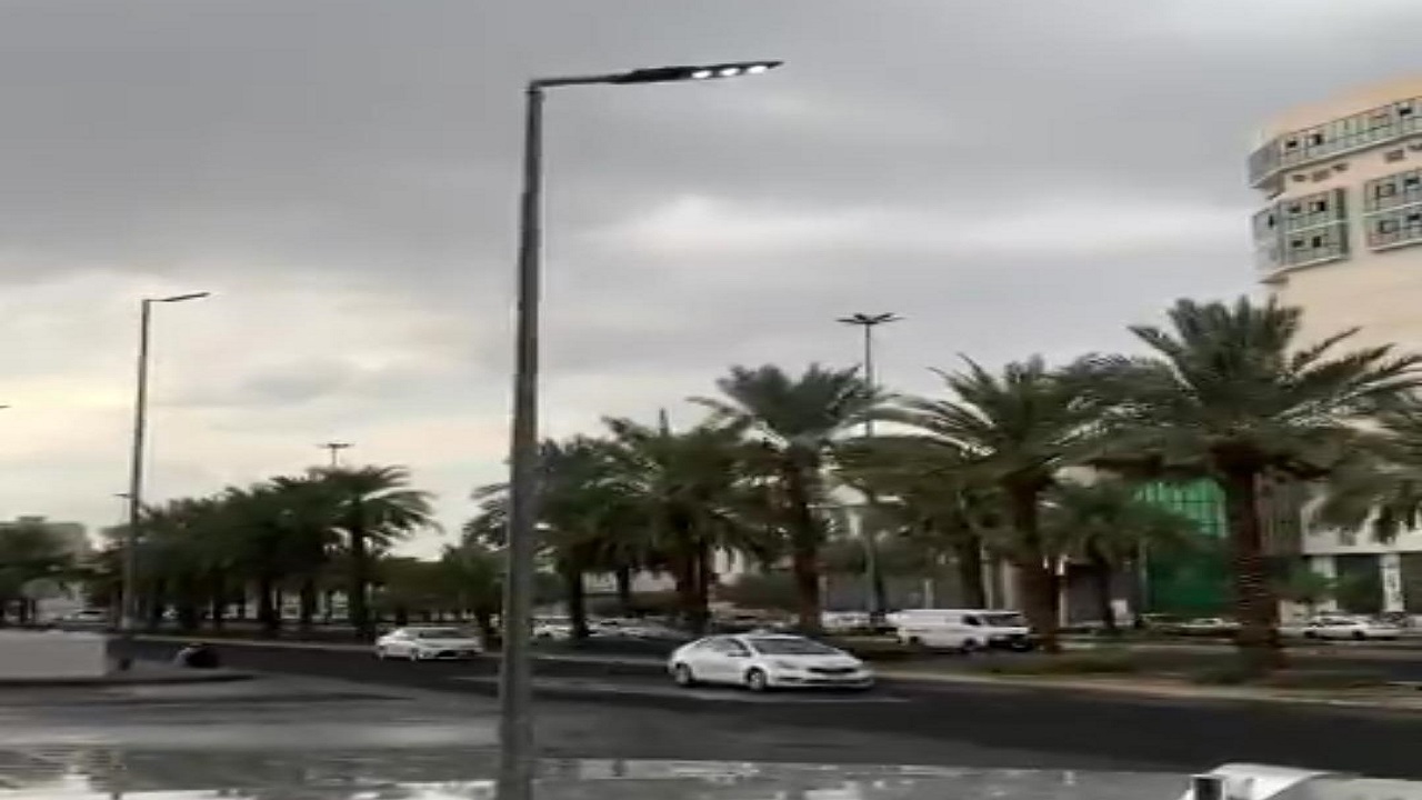 بالفيديو.. لحظة هطول أمطار على المدينة المنورة.. والنقل تحذر