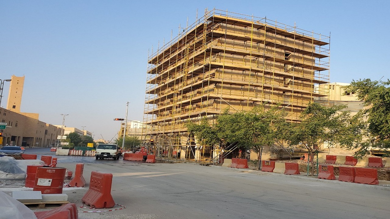 بالفيديو.. آخر تطورات مشروع تحسين واجهات المباني في منطقة قصر الحكم بالرياض
