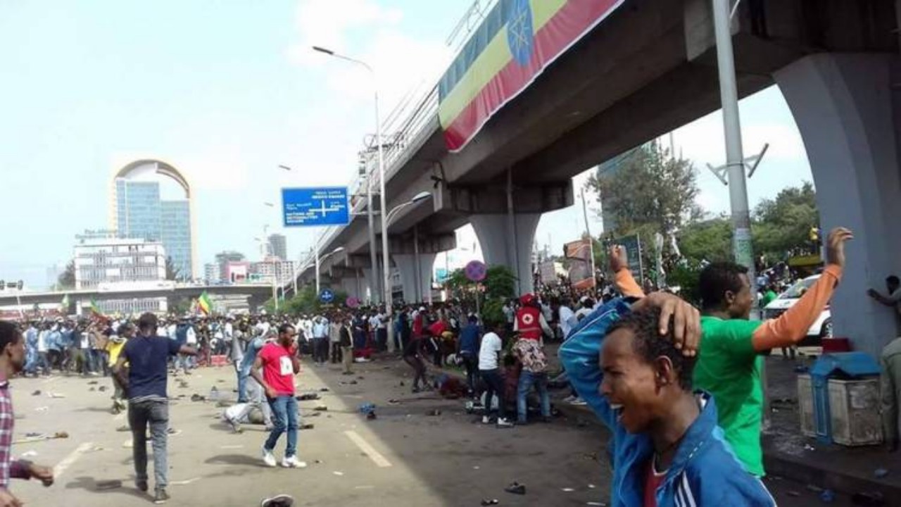 انفجار ضخم يهز العاصمة الإثيوبية أديس أبابا