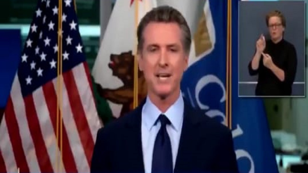 بالفيديو.. حاكم كاليفورنيا يدعو للإستعانة بإستراتيجية المملكة ضد كورونا