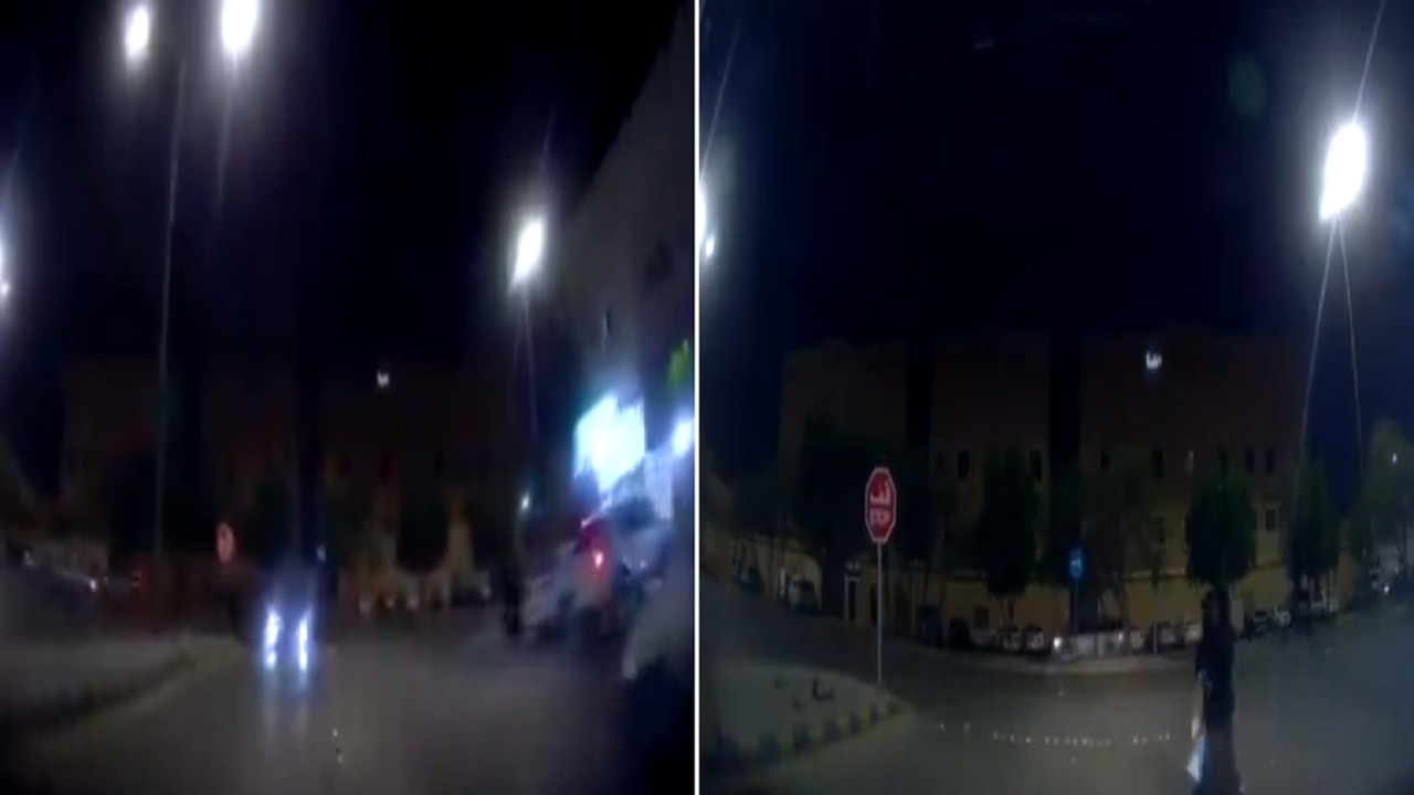 بالفيديو .. سائق مستهتر يقود عكس المسار في إحدى الطرق بالمملكة