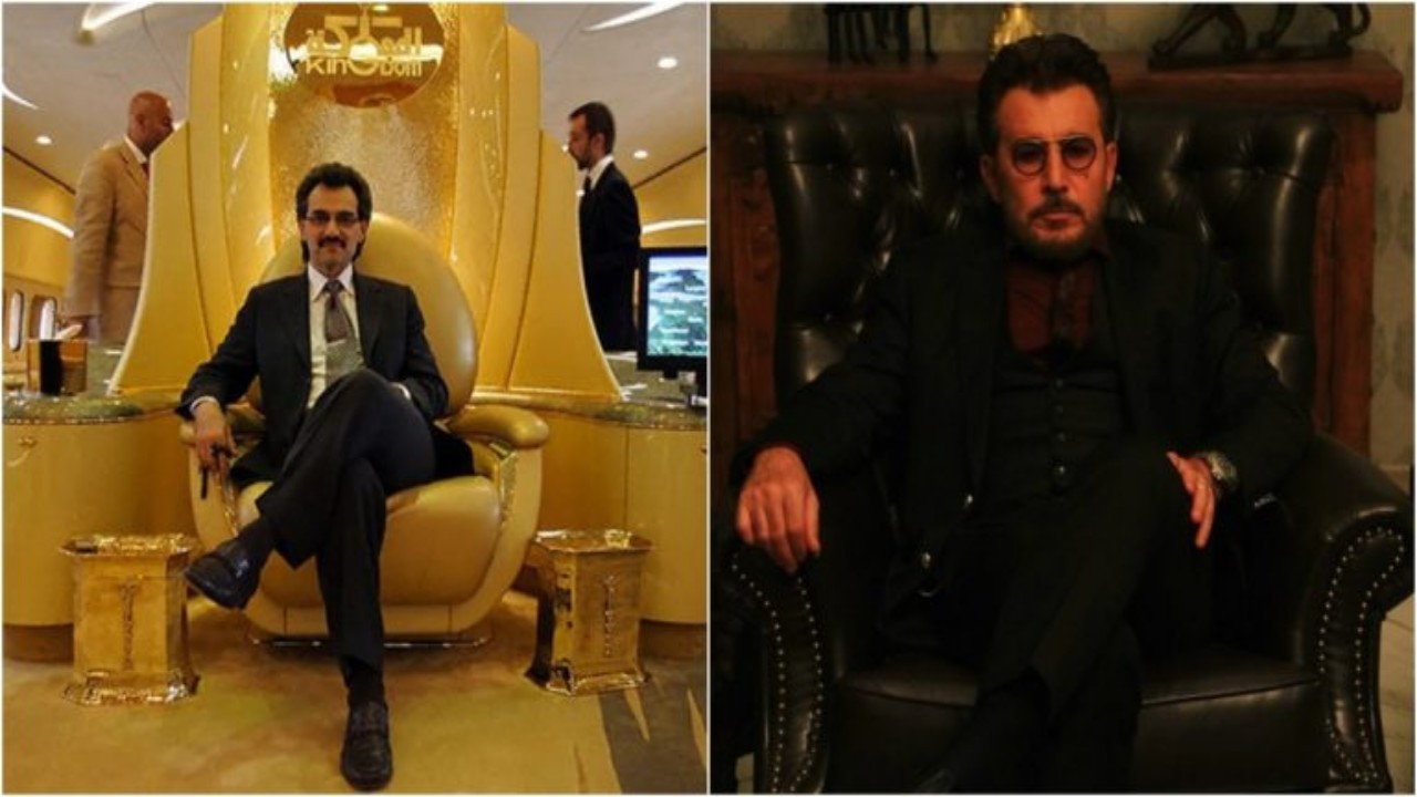 عابد فهد يشبه الأمير الوليد بن طلال في ظهوره الأخير (صورة)