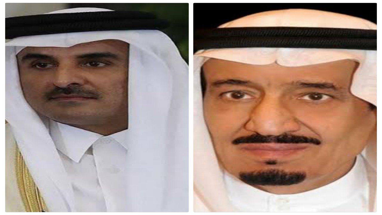 برقية عاجلة من أمير قطر لخادم الحرمين 