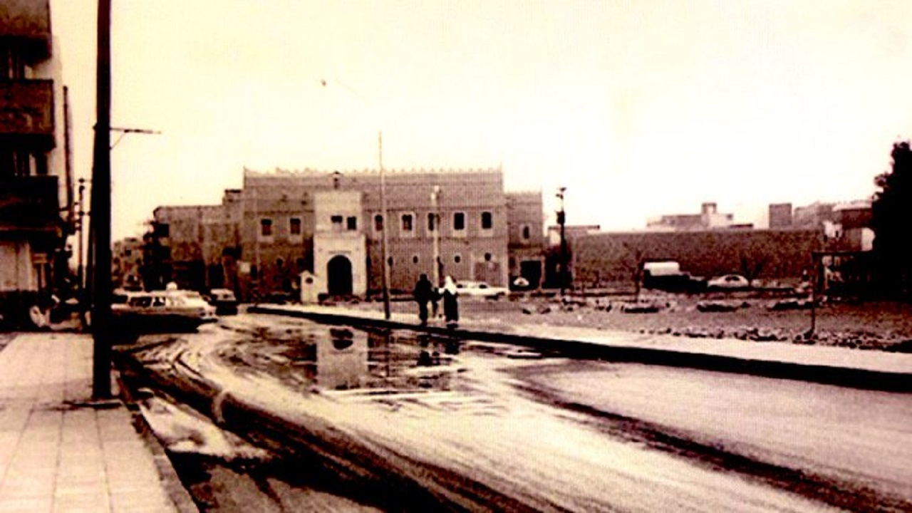 صورة نادرة لقصر الأمير فهد بن سعود