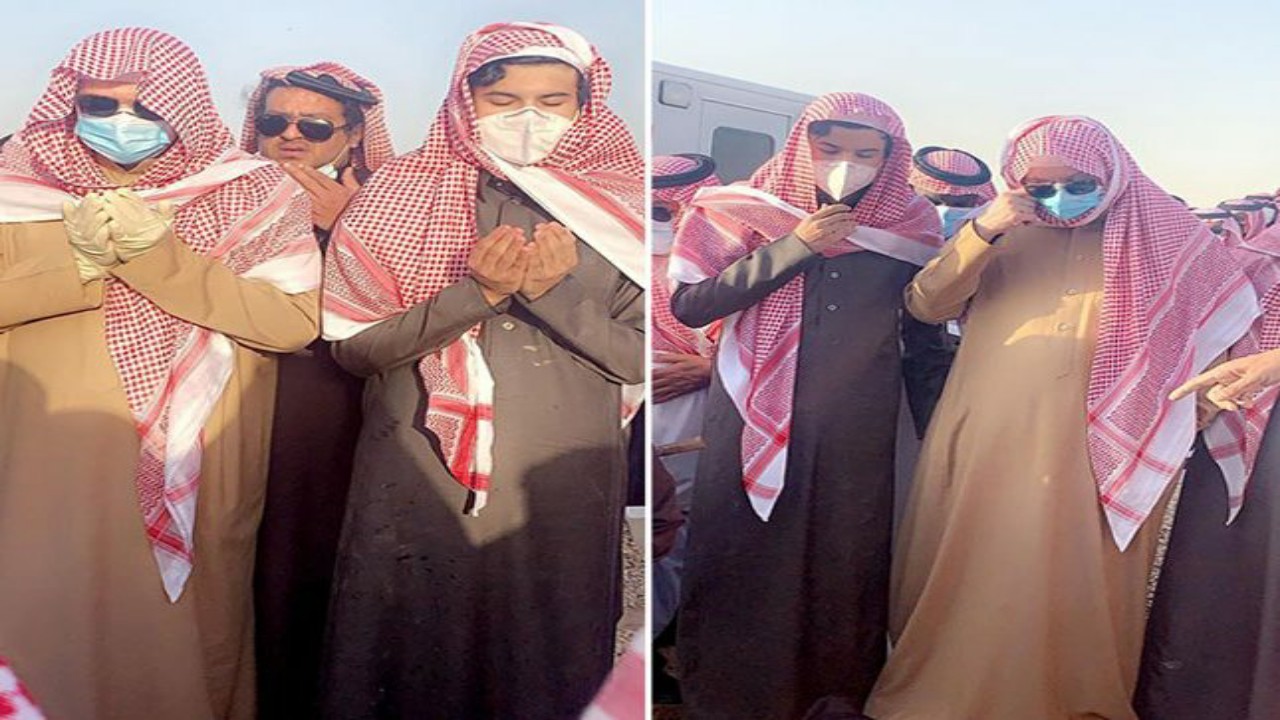 شاهد.. صلاة الجنازة على الأمير تركي بن ناصر بمقبرة العود في الرياض