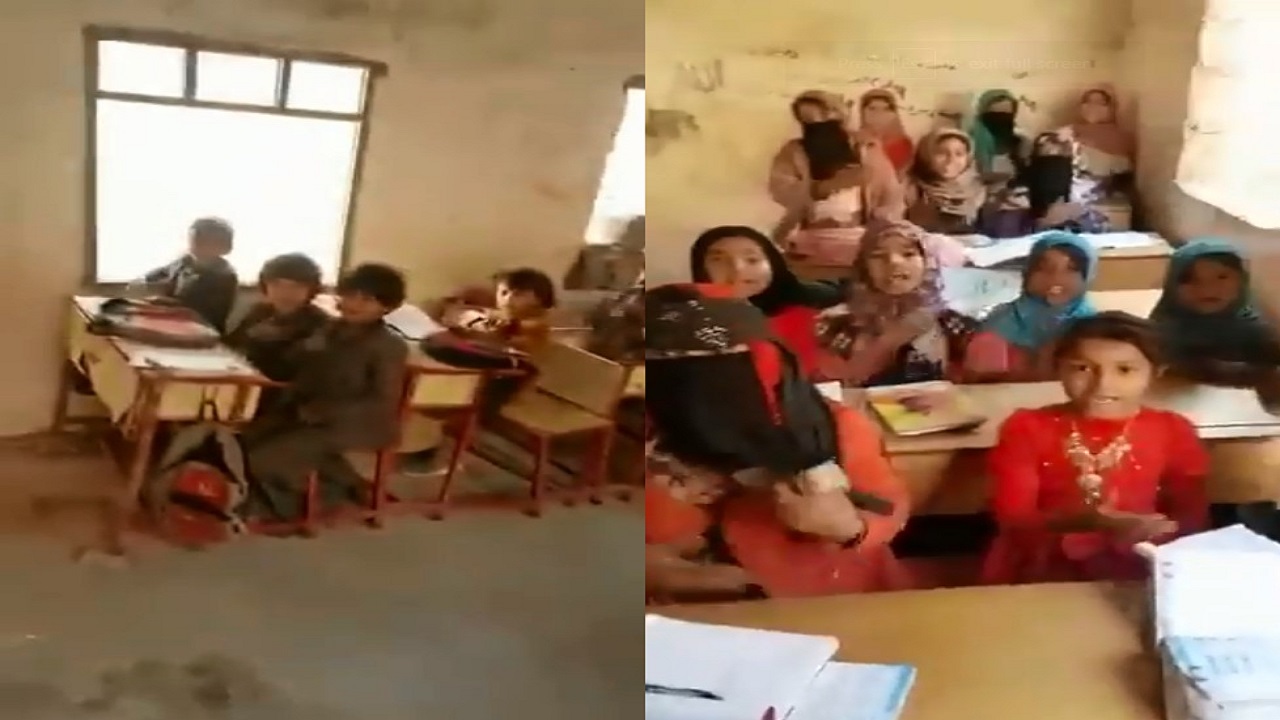 شاهد.. كيف حولت مليشيا الحوثي المدارس إلى وكر لتفخيخ عقول الأطفال