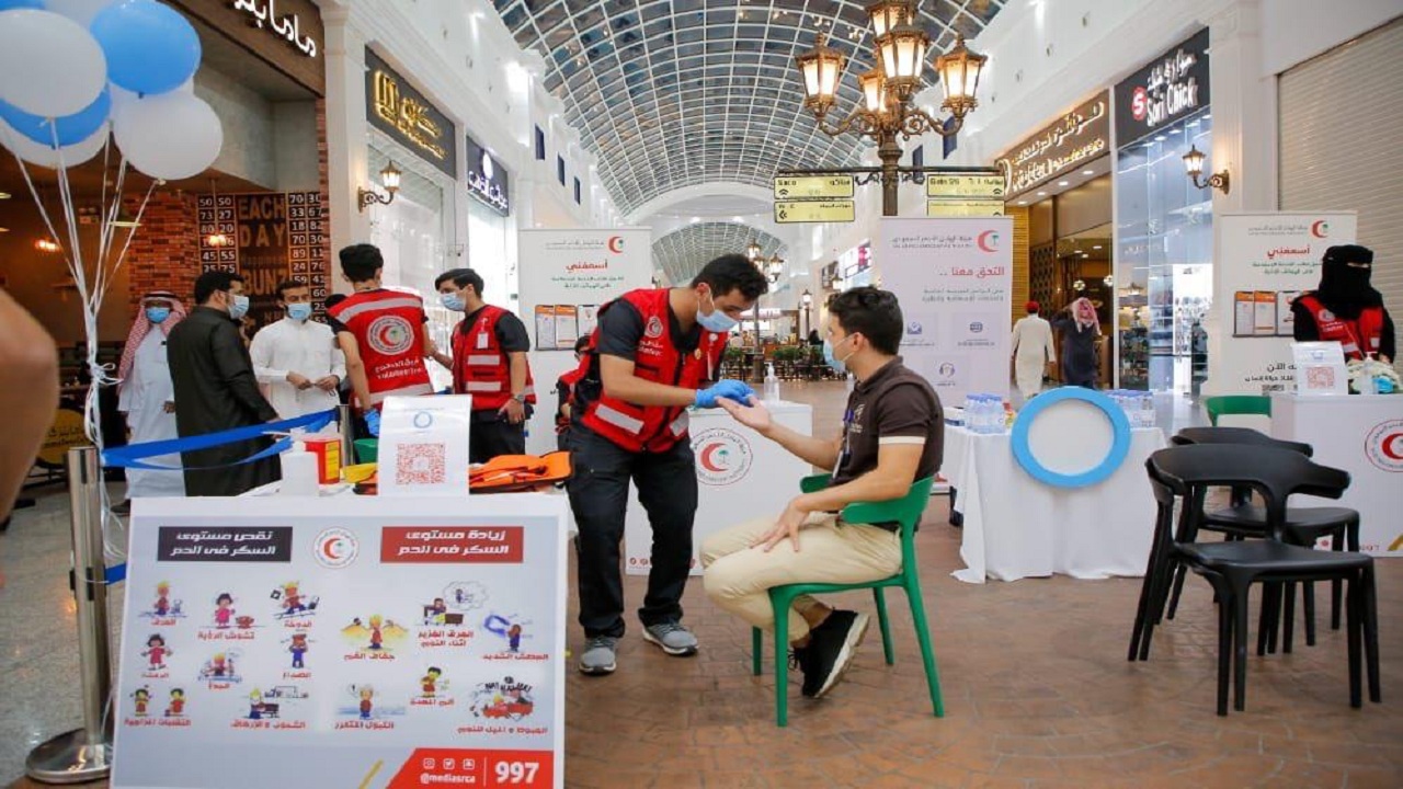 الهلال الأحمر بـ”مكة المكرمة” يعلن الإحصائية السنوية لعدد المتطوعين لعام  2020م