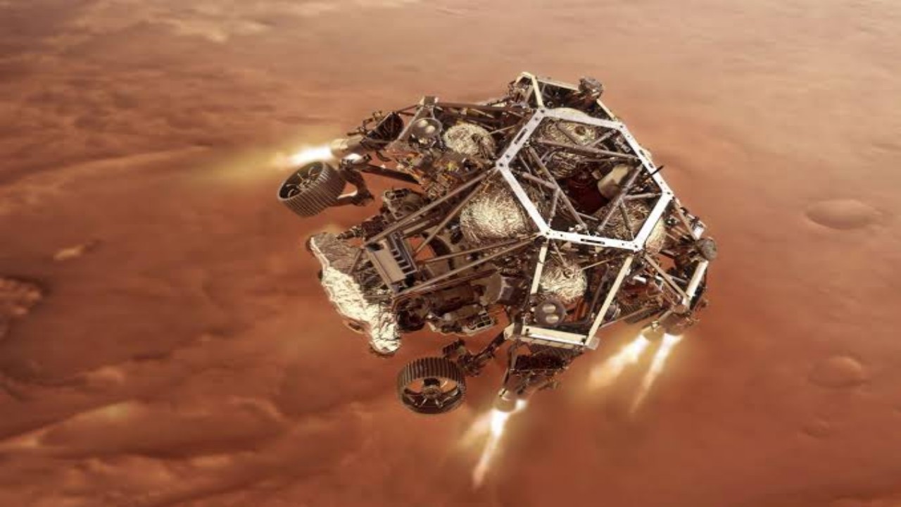 ‏هبوط المركبة الفضائية «بيرسيفيرنس» على كوكب المريخ
