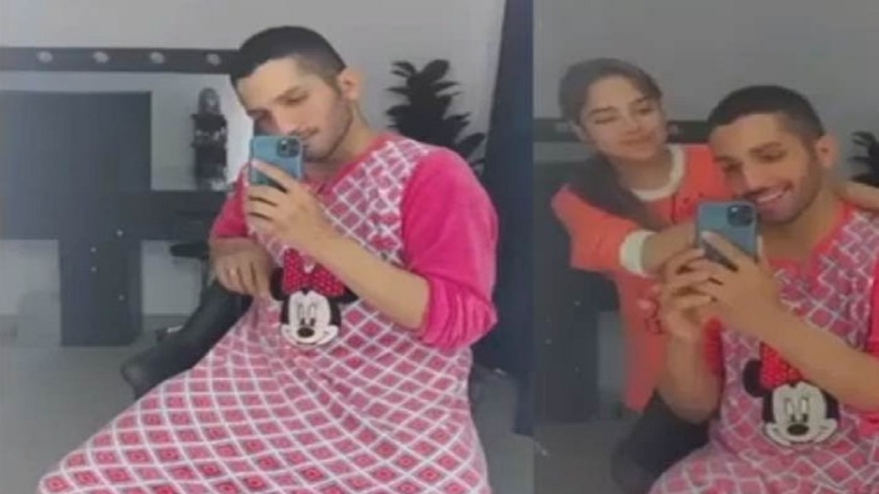 أحمد خميس يرد على مهاجميه بعد ارتدائه ملابس زوجته